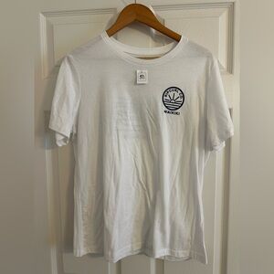 NWT Rip Curl White Tee with Waikiki Logo